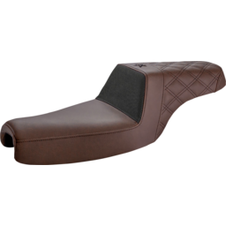 Unknown Industries Seat - Front Carbon Fiber/Black Gripper Lumbar/Rear Lattice Stitch - XL '04-'23 thumbnail-1