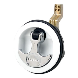 Flush Pulls Flush Latch, White