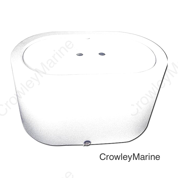 Livewell Tank, 26 Gal White