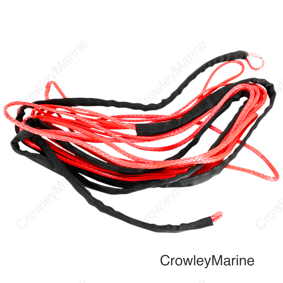 WINCH ROPE 1/4"X50' RED
