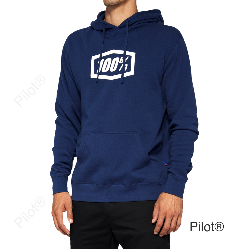 Icon Pullover Hoodie - Navy - Small
