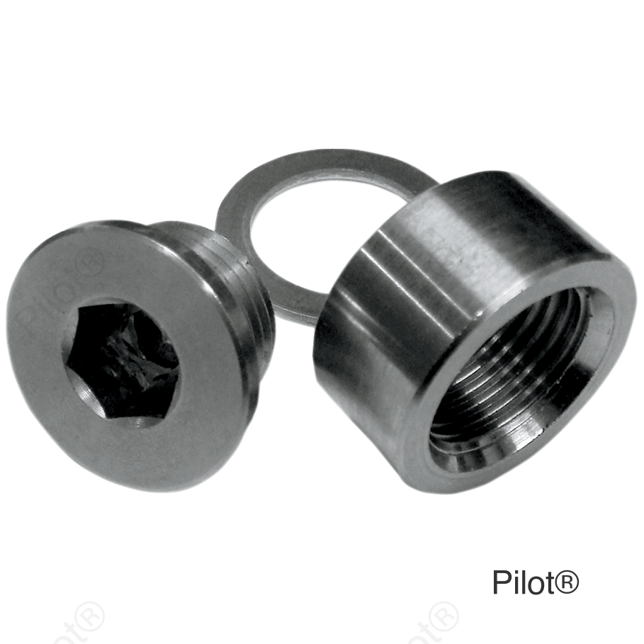 O2 Sensor Bung Kit - Bung/Plug/Washer