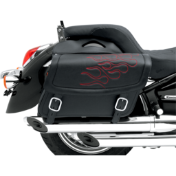 Flame Saddlebag - Red - Medium thumbnail-0