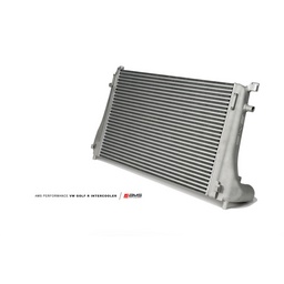 AMS Performance 2015+ VW Golf R MK7 Front Mount Intercooler Upgrade w/Cast End Tanks thumbnail-1