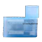 Ancor 231611 Marine Grade® Nylon Flag Disconnect, 16-14, Blue, 3/pk