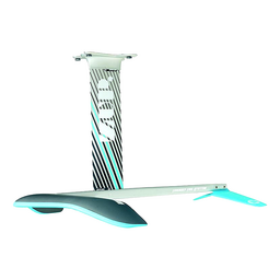 ZUP 75083 Foil Wing w/ 18" Mast for ZUP Board Silver/Blue