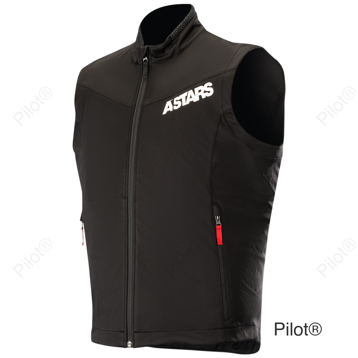 Session Race Vest - Black/Red - 3XL