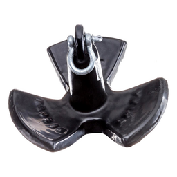 Seachoice River Anchor, Black Vinyl Coated Cast Iron, 20 Lbs. thumbnail-0