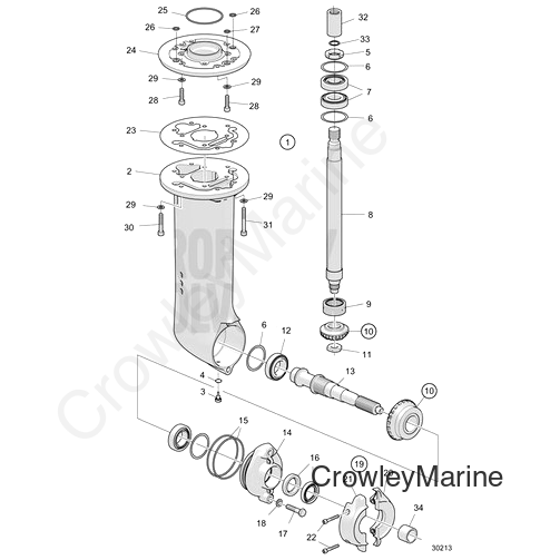 Cable(V2) - Volvo Penta (21421945)