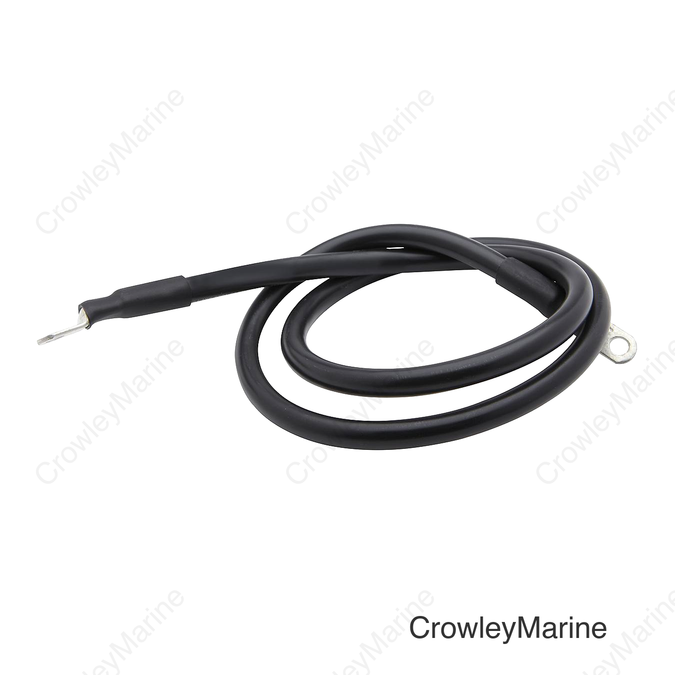 Seachoice 2 AWG Marine Grade Cable, Black, 4 Ft.