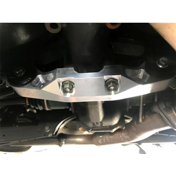 Torque Solution 08+ Subaru WRX/STI Rear Differential Brace - Black thumbnail-2