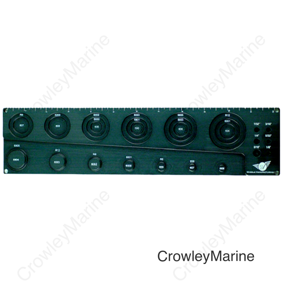 Wheels Manufacturing Benchtop Bearing Ruler and Gauge