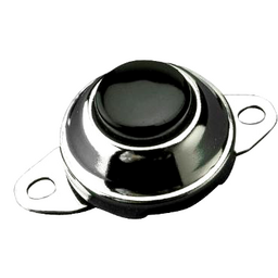 PUSH BUTTON HORN SWITCH CHROME thumbnail-1