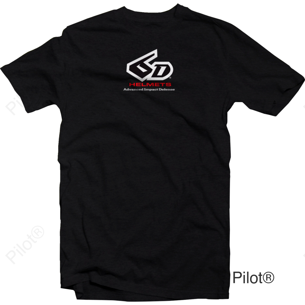 6D Classic Logo T-Shirt - Black - 2XL