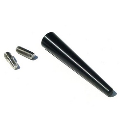 Torque Solution Black Billet Shorty Antenna: Audi / Volkswagen thumbnail-1