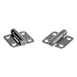 Seachoice Barrel-Up Friction Hinge, 316 Stainless Steel, 1-1/2 In. X 1-1/2 In., 1 Pair thumbnail-6