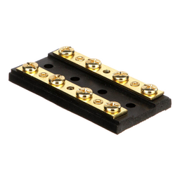 Seachoice Terminal Block, 4-Gang, Plastic Base with Brass Hardware thumbnail-1