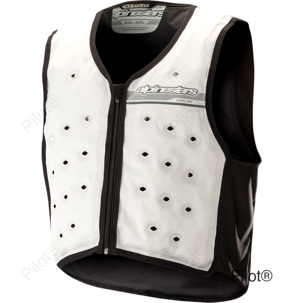 Cooling Vest - White/Black - S/M