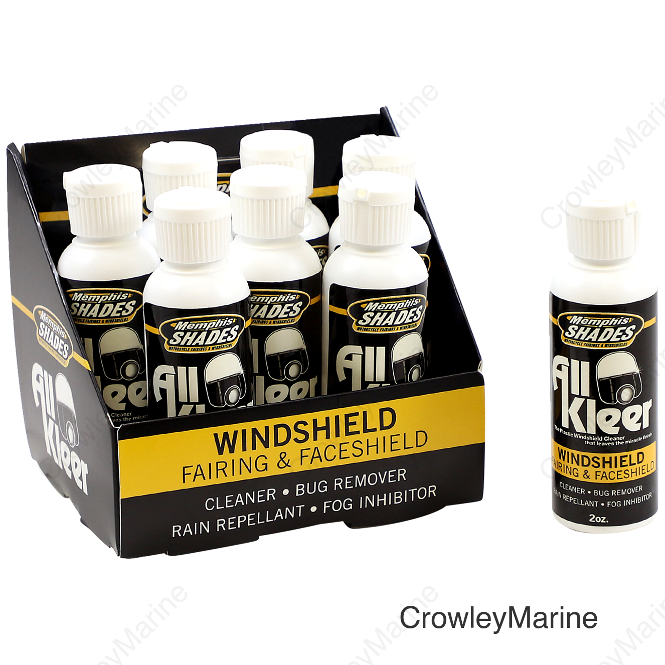 Windshield Cleaner - 2 U.S. fl oz. each - Display of 8