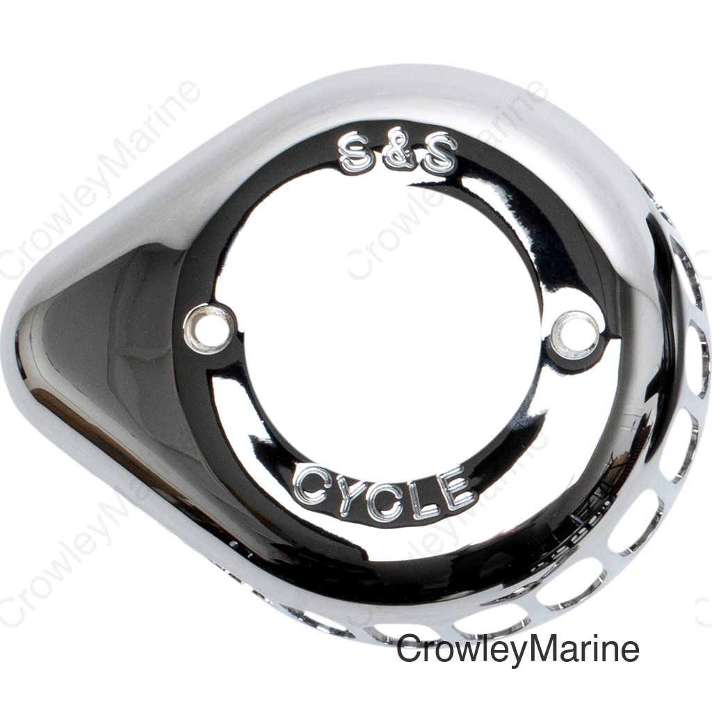 Air Cleaner Cover - Air Stinger Teardrop - Chrome