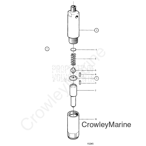 Nozzle(V2) - Volvo Penta (847558)