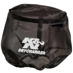 K&N Drycharger Round Tapered Black Filter Wrap thumbnail-2