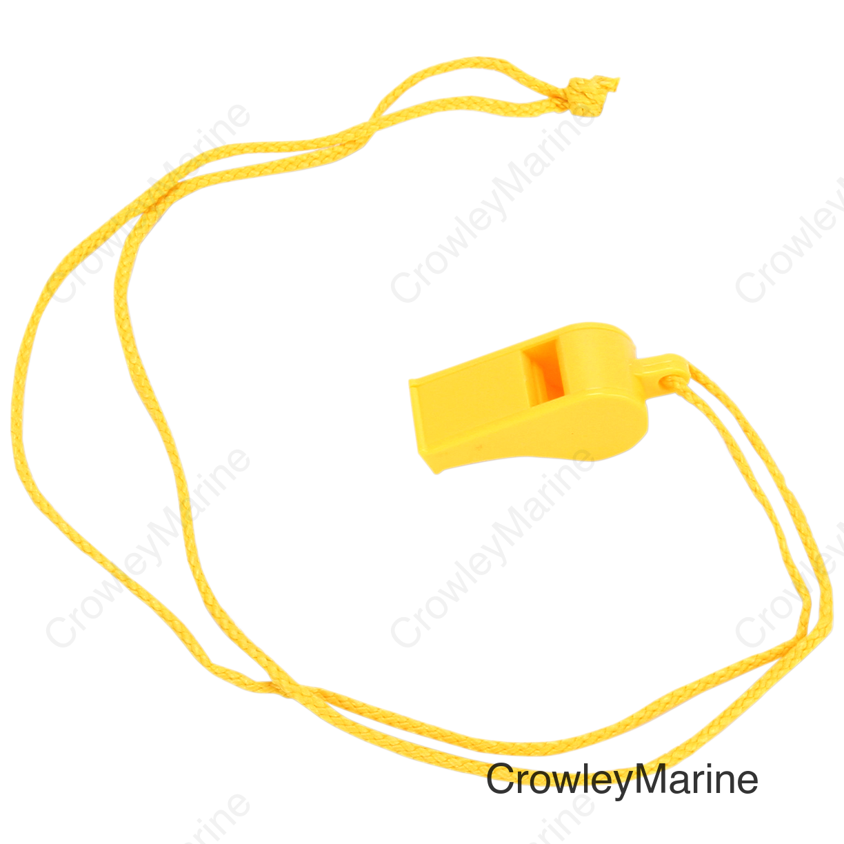 WHISTLE CORDED YELLOW