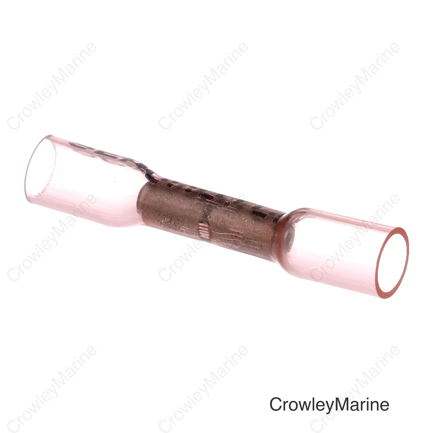 Seachoice Heat Shrink Butt Connector Wire, Solderless, Fits 22-18 Wire Range, Red, Pack of 25