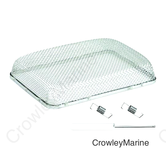 JR Products 0630175 Mud Dauber Screen, 8.5" L x 6" W x 1.3" H