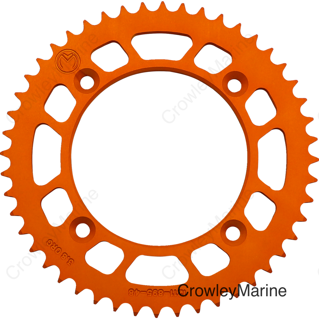 SPROCKET ALU KTM 48T ORNG