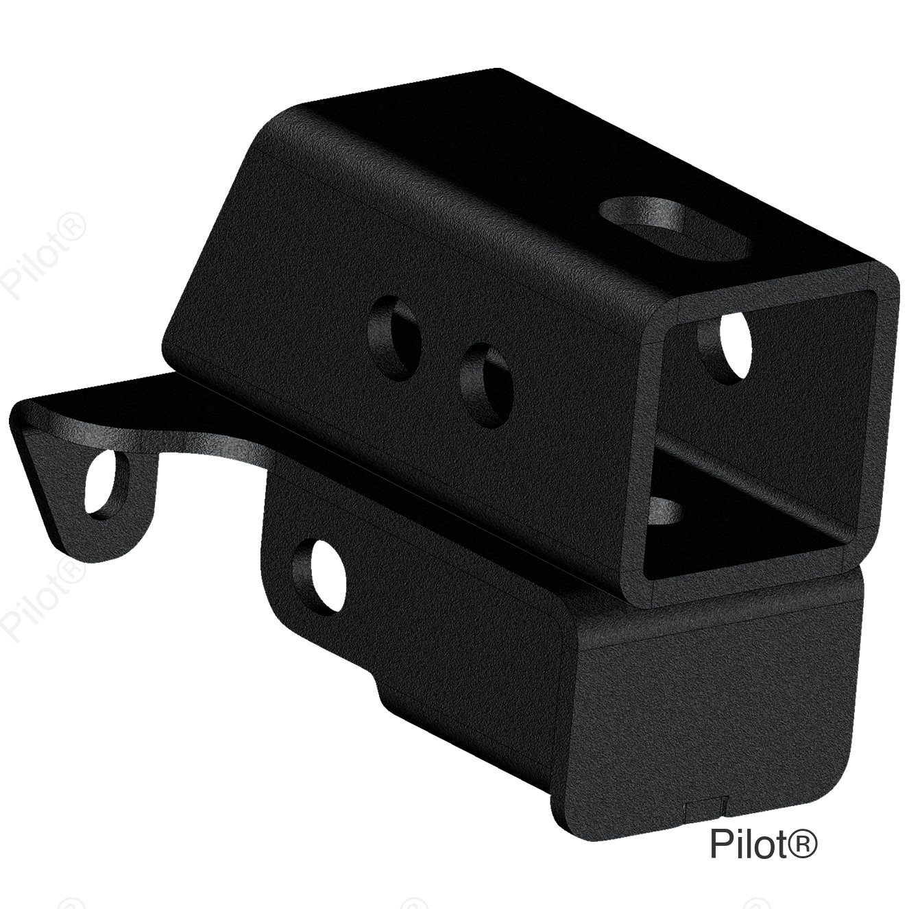 Hitch - Rear Receiver - 2" - Polaris RZR