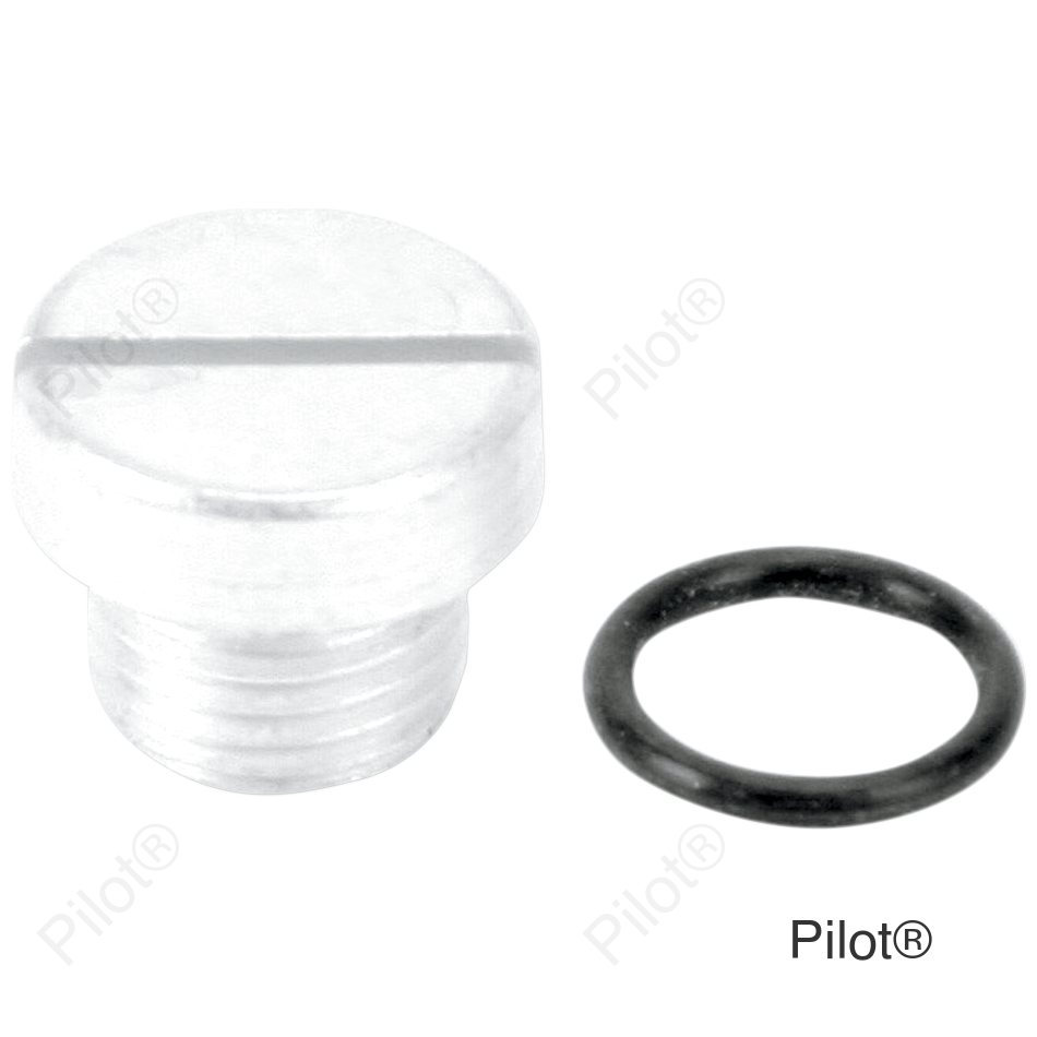 Oil Screen Plug - Cadmium - Big Twin