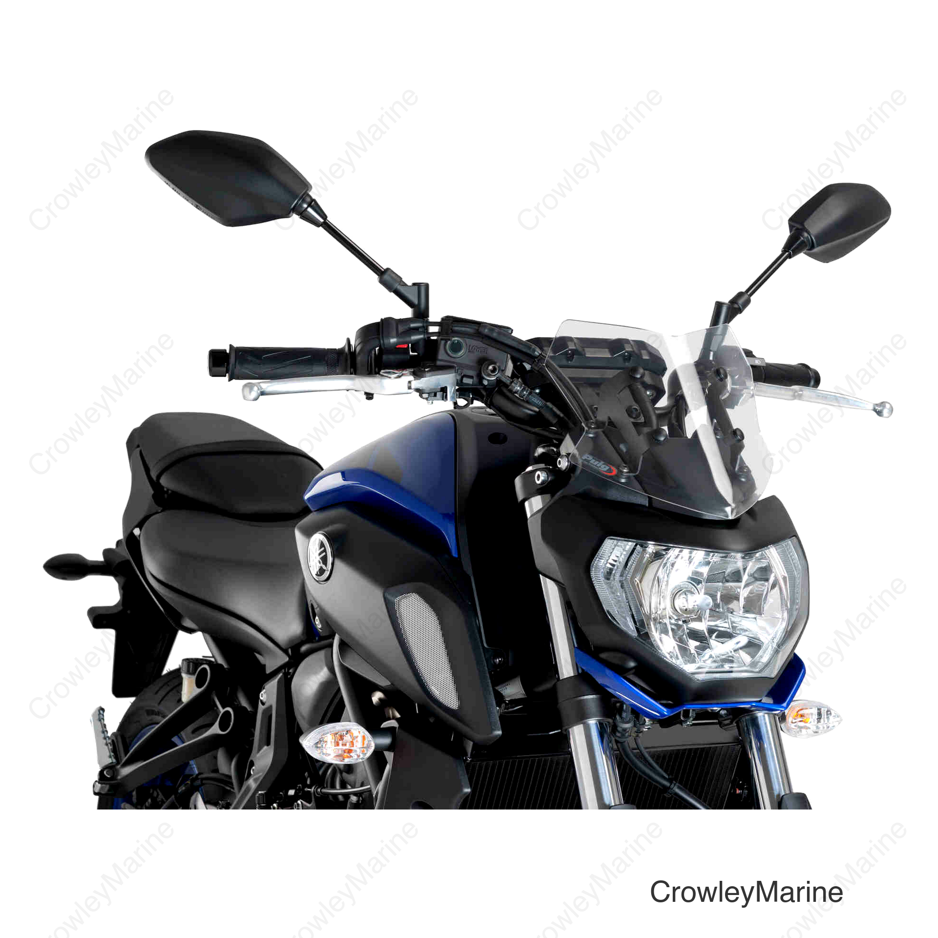 WINDSCREEN NAKED NEW GEN SPORT CLEAR YAM