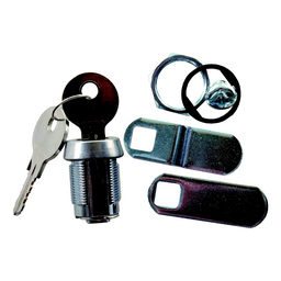 JR Products Deluxe Compartment Door Key Lock, 1-3/8" thumbnail-0