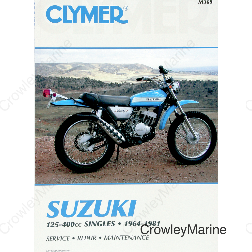 REPAIR MANUAL SUZ 125-400CC