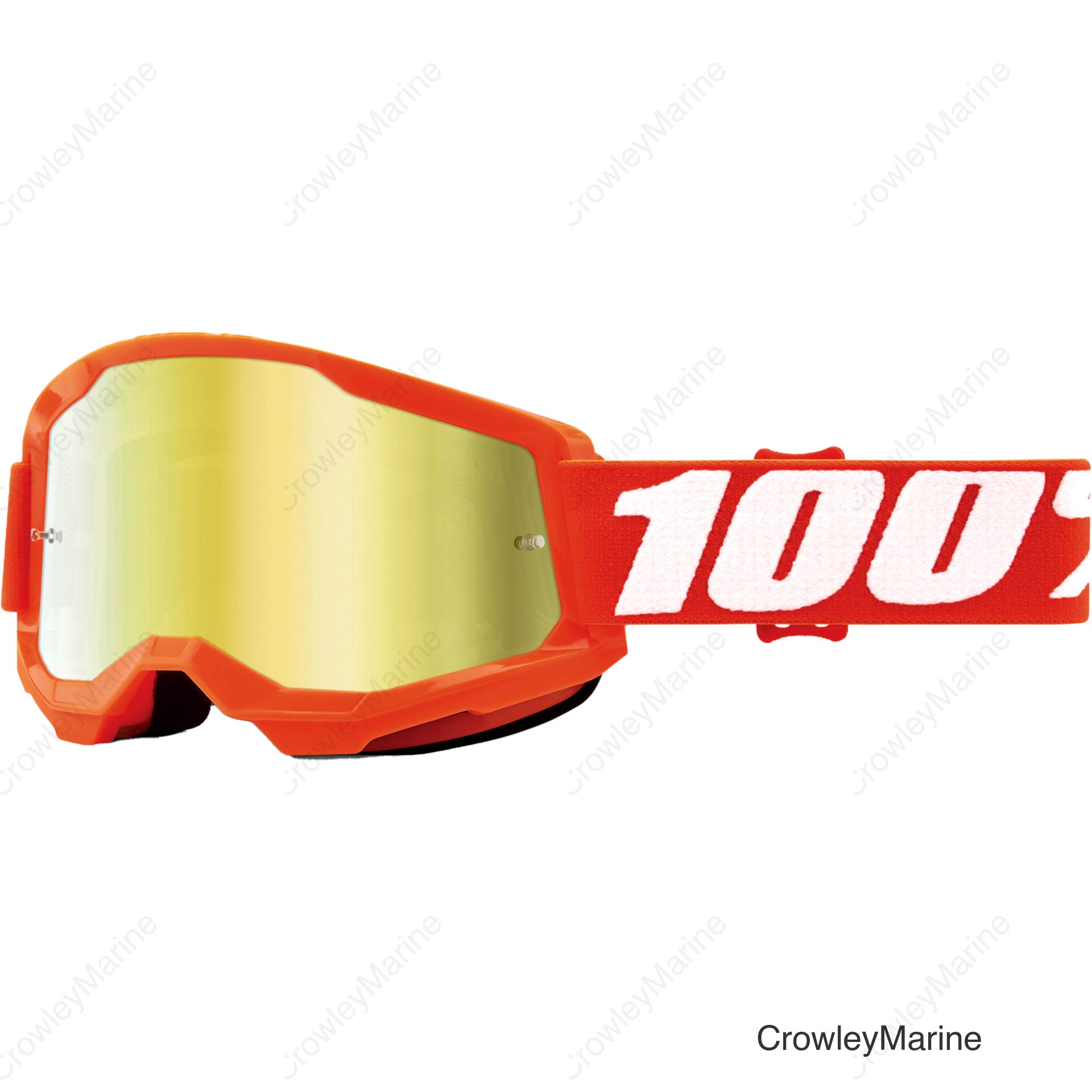 STRATA 2 GOGGLE ORANGE MIRROR GOLD LENS