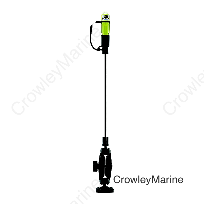 Scotty LED Sea-Light, 41" High w/Fold Down Pole