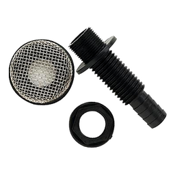 Seachoice Thru-Hull Strainer Mount With Aerator Screen, Fits 3/4 In. Hose thumbnail-4