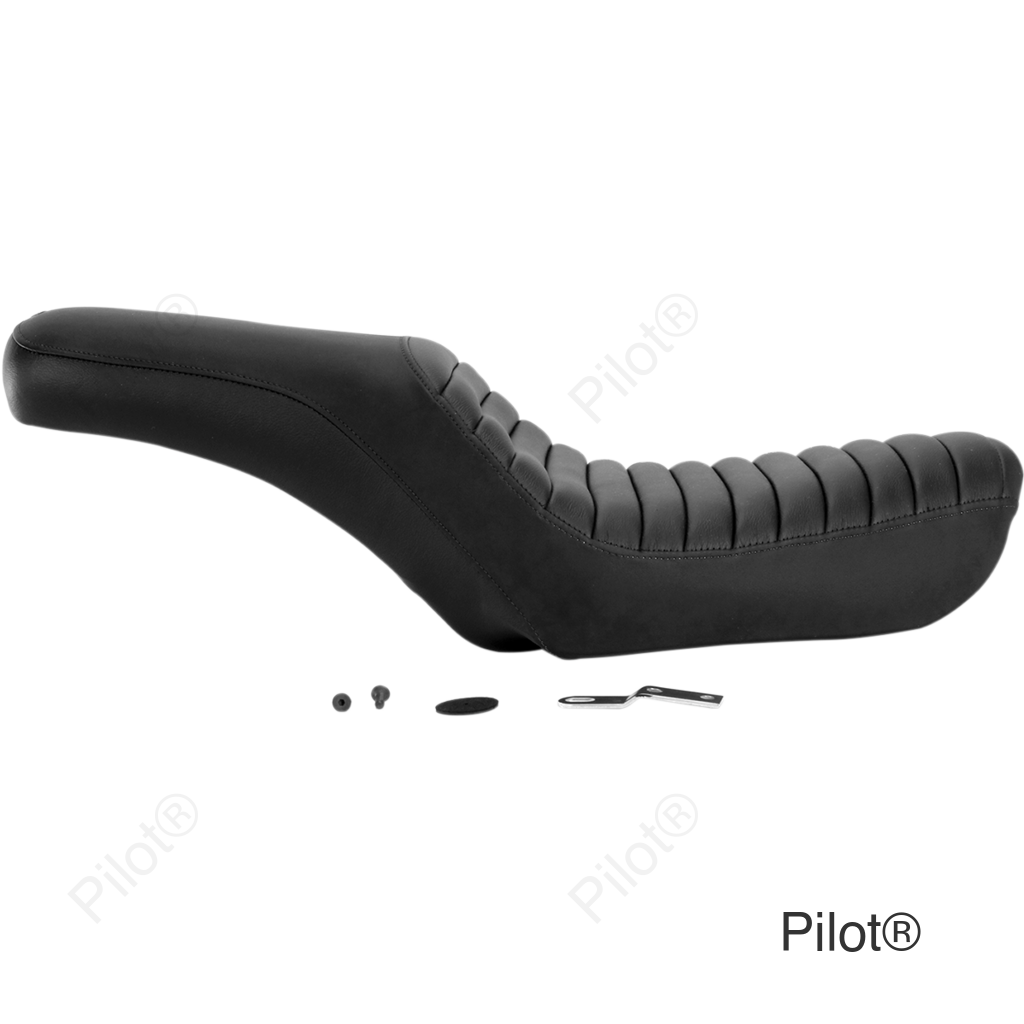 Profiler™ Tuck-n-Roll Seat - Black - FXDWG '04-'05