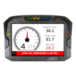 AEM CD-7 Non Logging Race Dash Carbon Fiber Digital Display (CAN Input Only) thumbnail-14