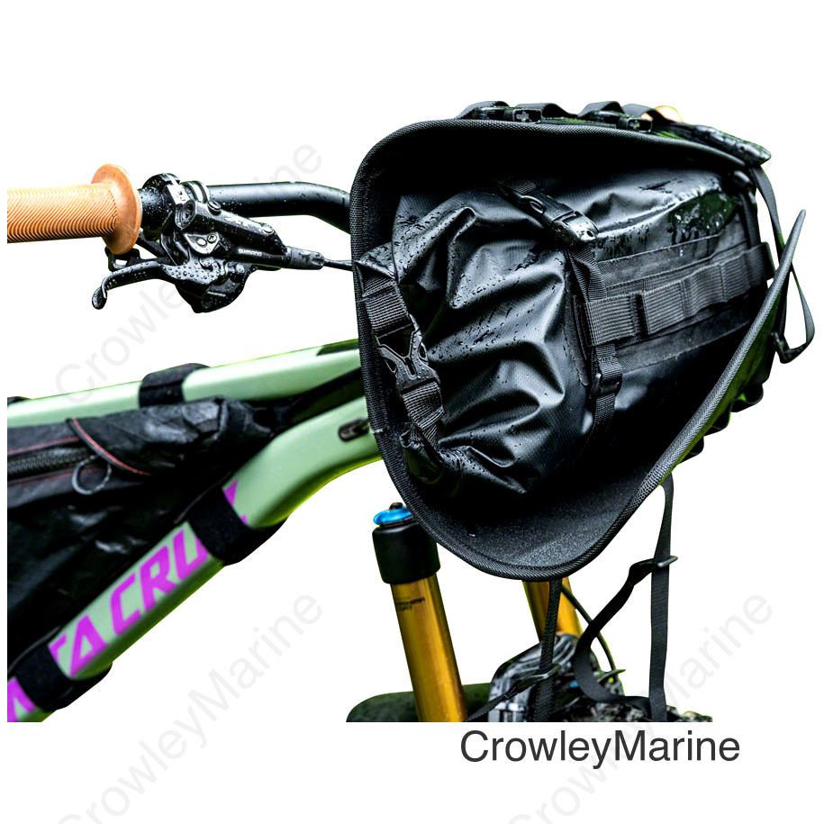 Portland Design Works Gear Belly Handlebar Bag and Harness: Black
