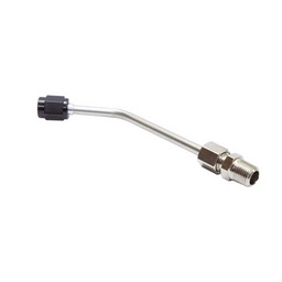 Nitrous Express Hitman Stage 6 & Propower SS Solenoid to Plate Connector - Black thumbnail-1