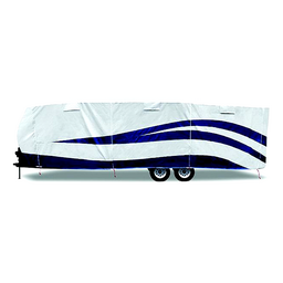 ADCO 94847 Travel Trailer Designer Series UV Hydro Cover, 34'1"-37'