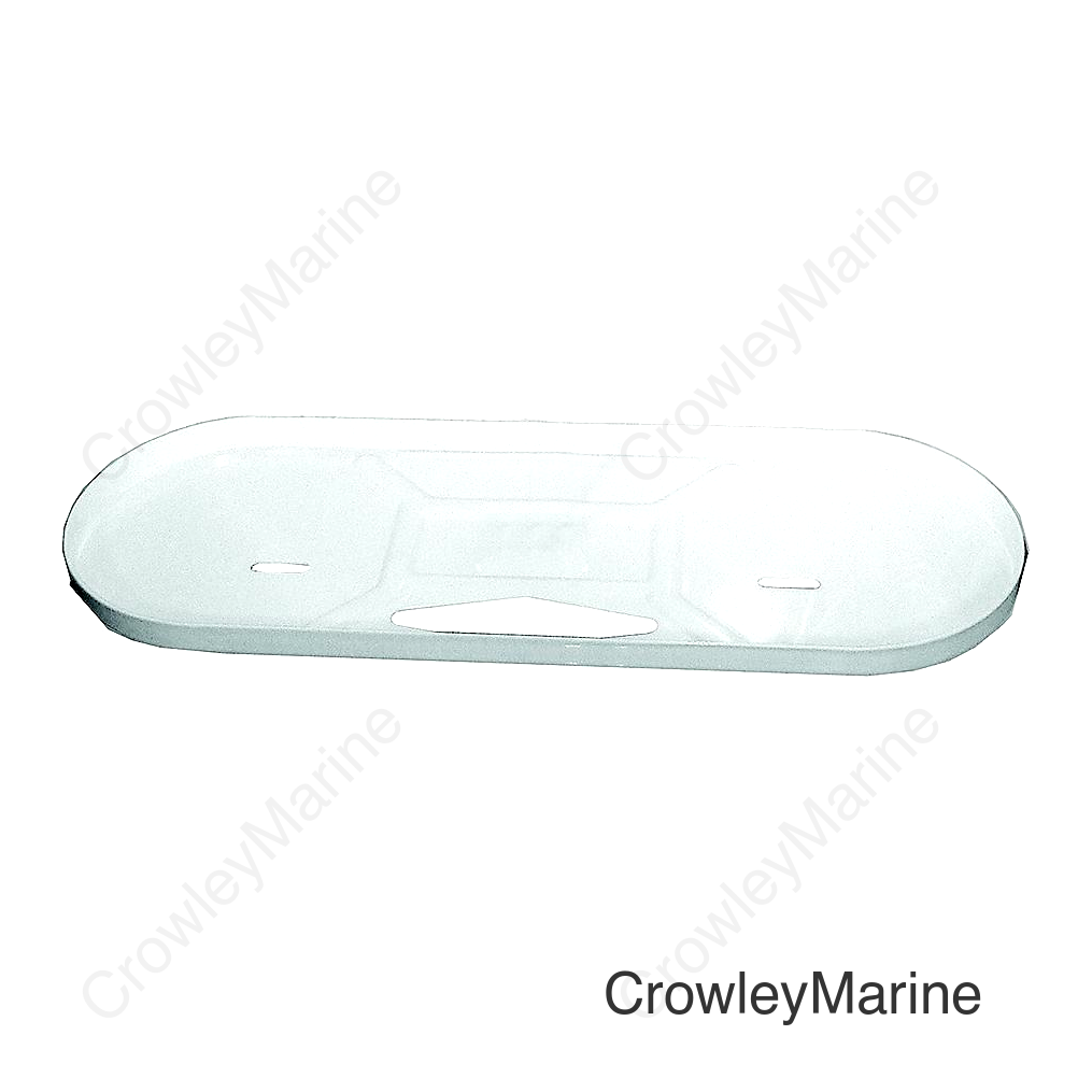 JR Products 07-30485 Polar White Standard RV LP Tank Pan