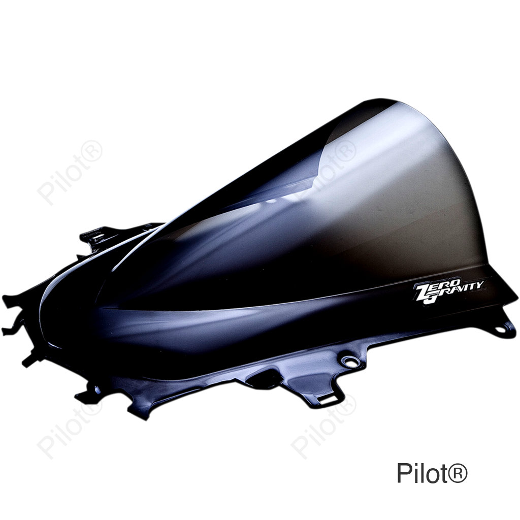 Double Bubble Windscreen - Dark Smoke - R1