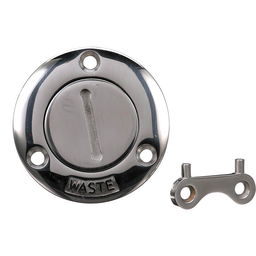 Seachoice Corrosion-Resistant Cast 316 Stainless Steel Deck Fill Waste Fill w/ Cap thumbnail-5
