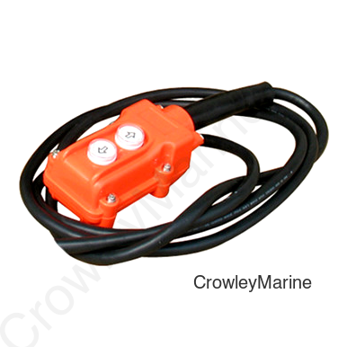 Remote For 12V Double-Acting Hydraulic Pump 10' Cord, 2 Button, 4 Wire (351601)