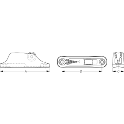 CL236 RACING Roller ANODIZED (002365-1) thumbnail-0