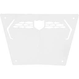 FRONT SPORT BUMPER SKID PLATE MATTE WHITE PEARL