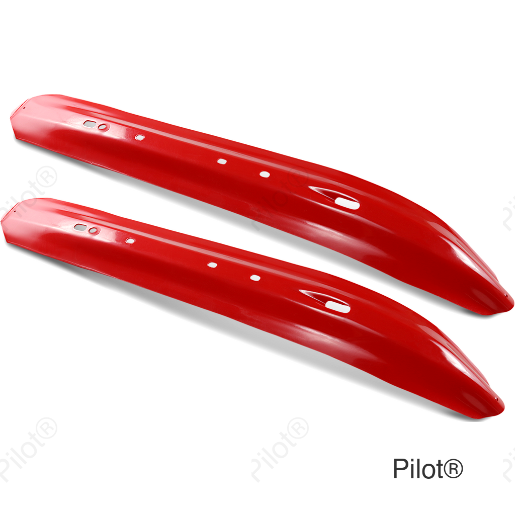 Ski Skin - Black - Red